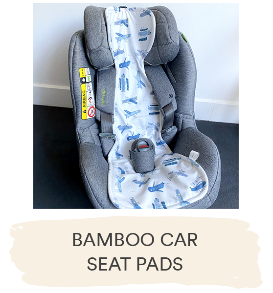 BAMBOO CAR SEAT PADS